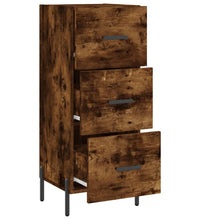 Sideboard Räuchereiche 34,5x34x90 cm Holzwerkstoff