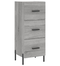 Sideboard Grau Sonoma 34,5x34x90 cm Holzwerkstoff