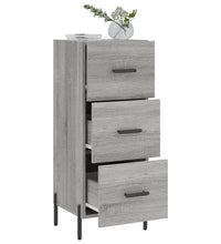 Sideboard Grau Sonoma 34,5x34x90 cm Holzwerkstoff