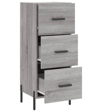 Sideboard Grau Sonoma 34,5x34x90 cm Holzwerkstoff