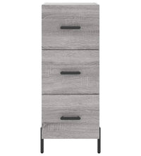 Sideboard Grau Sonoma 34,5x34x90 cm Holzwerkstoff