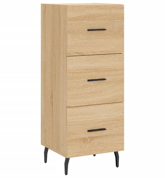 Sideboard Sonoma-Eiche 34,5x34x90 cm Holzwerkstoff