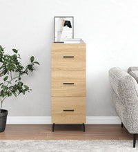 Sideboard Sonoma-Eiche 34,5x34x90 cm Holzwerkstoff