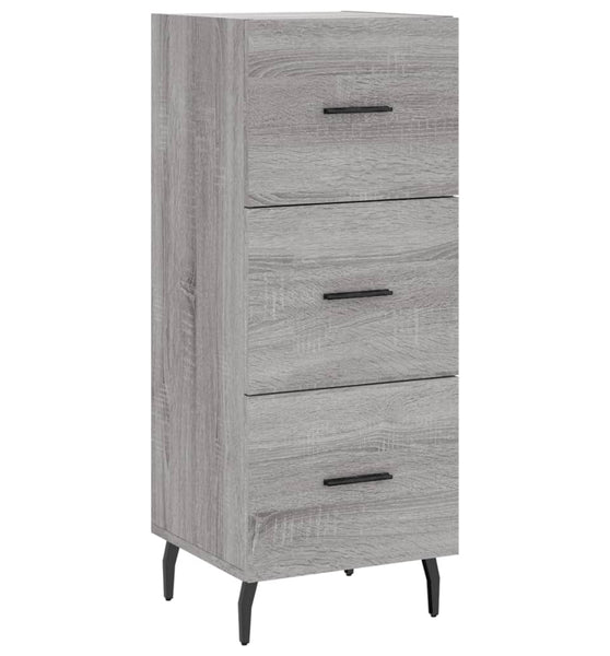 Sideboard Grau Sonoma 34,5x34x90 cm Holzwerkstoff