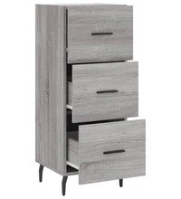 Sideboard Grau Sonoma 34,5x34x90 cm Holzwerkstoff