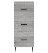 Sideboard Grau Sonoma 34,5x34x90 cm Holzwerkstoff