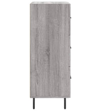 Sideboard Grau Sonoma 34,5x34x90 cm Holzwerkstoff