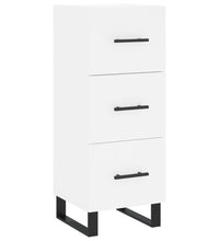 Sideboard Weiß 34,5x34x90 cm Holzwerkstoff