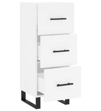 Sideboard Weiß 34,5x34x90 cm Holzwerkstoff