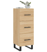 Sideboard Sonoma-Eiche 34,5x34x90 cm Holzwerkstoff