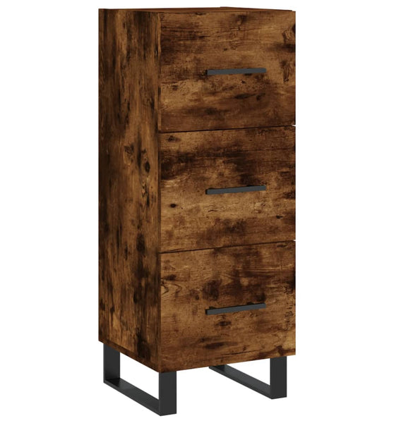 Sideboard Räuchereiche 34,5x34x90 cm Holzwerkstoff