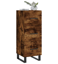 Sideboard Räuchereiche 34,5x34x90 cm Holzwerkstoff