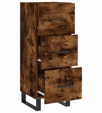 Sideboard Räuchereiche 34,5x34x90 cm Holzwerkstoff