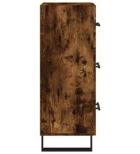 Sideboard Räuchereiche 34,5x34x90 cm Holzwerkstoff