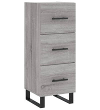 Sideboard Grau Sonoma 34,5x34x90 cm Holzwerkstoff