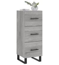 Sideboard Grau Sonoma 34,5x34x90 cm Holzwerkstoff