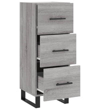 Sideboard Grau Sonoma 34,5x34x90 cm Holzwerkstoff