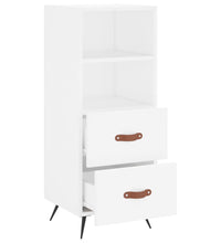 Sideboard Weiß 34,5x34x90 cm Holzwerkstoff