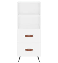Sideboard Weiß 34,5x34x90 cm Holzwerkstoff