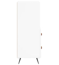 Sideboard Weiß 34,5x34x90 cm Holzwerkstoff