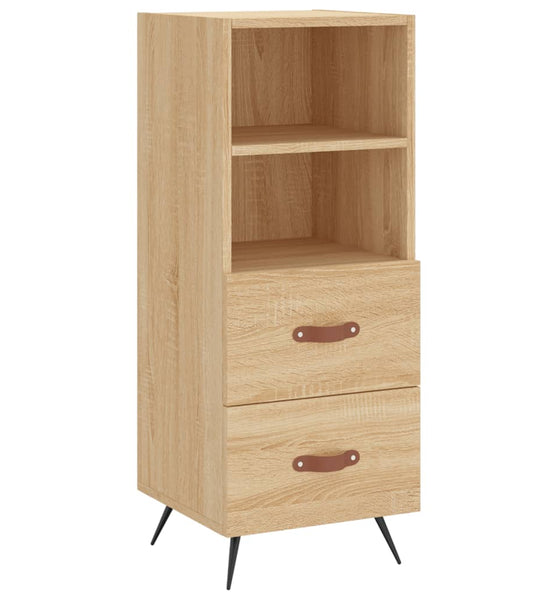 Sideboard Sonoma-Eiche 34,5x34x90 cm Holzwerkstoff