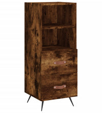 Sideboard Räuchereiche 34,5x34x90 cm Holzwerkstoff