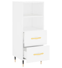 Sideboard Weiß 34,5x34x90 cm Holzwerkstoff