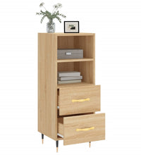 Sideboard Sonoma-Eiche 34,5x34x90 cm Holzwerkstoff