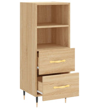 Sideboard Sonoma-Eiche 34,5x34x90 cm Holzwerkstoff