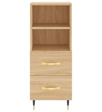 Sideboard Sonoma-Eiche 34,5x34x90 cm Holzwerkstoff