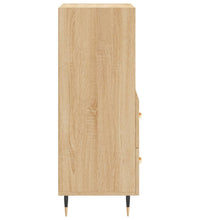 Sideboard Sonoma-Eiche 34,5x34x90 cm Holzwerkstoff