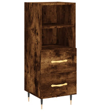 Sideboard Räuchereiche 34,5x34x90 cm Holzwerkstoff