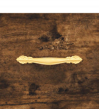 Sideboard Räuchereiche 34,5x34x90 cm Holzwerkstoff