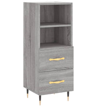 Sideboard Grau Sonoma 34,5x34x90 cm Holzwerkstoff