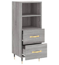 Sideboard Grau Sonoma 34,5x34x90 cm Holzwerkstoff