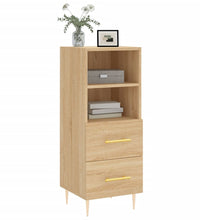 Sideboard Sonoma-Eiche 34,5x34x90 cm Holzwerkstoff