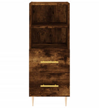 Sideboard Räuchereiche 34,5x34x90 cm Holzwerkstoff