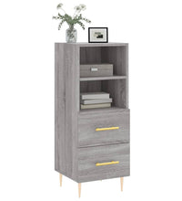 Sideboard Grau Sonoma 34,5x34x90 cm Holzwerkstoff