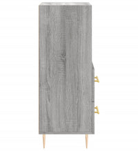 Sideboard Grau Sonoma 34,5x34x90 cm Holzwerkstoff