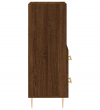 Sideboard Braun Eichen-Optik 34,5x34x90 cm Holzwerkstoff