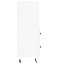Sideboard Weiß 34,5x34x90 cm Holzwerkstoff