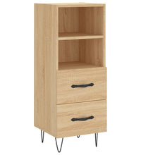 Sideboard Sonoma-Eiche 34,5x34x90 cm Holzwerkstoff