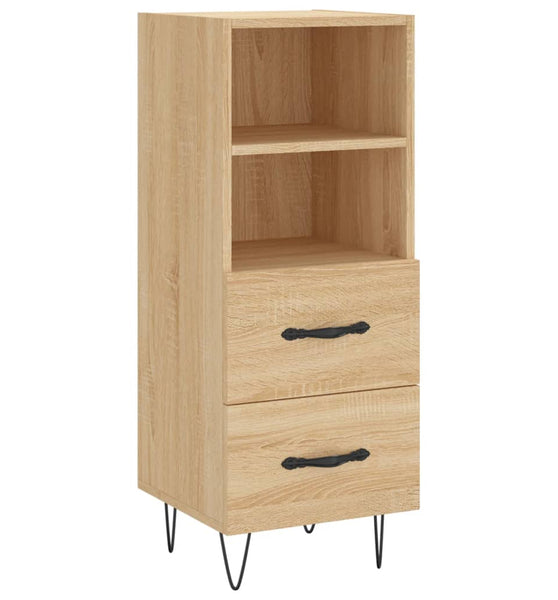 Sideboard Sonoma-Eiche 34,5x34x90 cm Holzwerkstoff