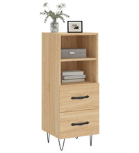 Sideboard Sonoma-Eiche 34,5x34x90 cm Holzwerkstoff