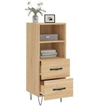 Sideboard Sonoma-Eiche 34,5x34x90 cm Holzwerkstoff