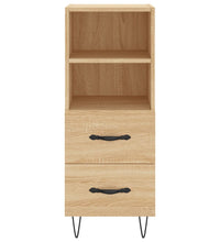 Sideboard Sonoma-Eiche 34,5x34x90 cm Holzwerkstoff