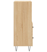 Sideboard Sonoma-Eiche 34,5x34x90 cm Holzwerkstoff