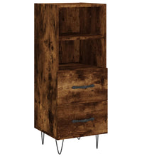 Sideboard Räuchereiche 34,5x34x90 cm Holzwerkstoff