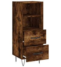 Sideboard Räuchereiche 34,5x34x90 cm Holzwerkstoff