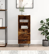 Sideboard Räuchereiche 34,5x34x90 cm Holzwerkstoff
